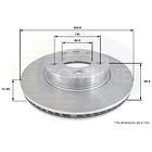 Disco Freno COMLINE ADC1475V 4