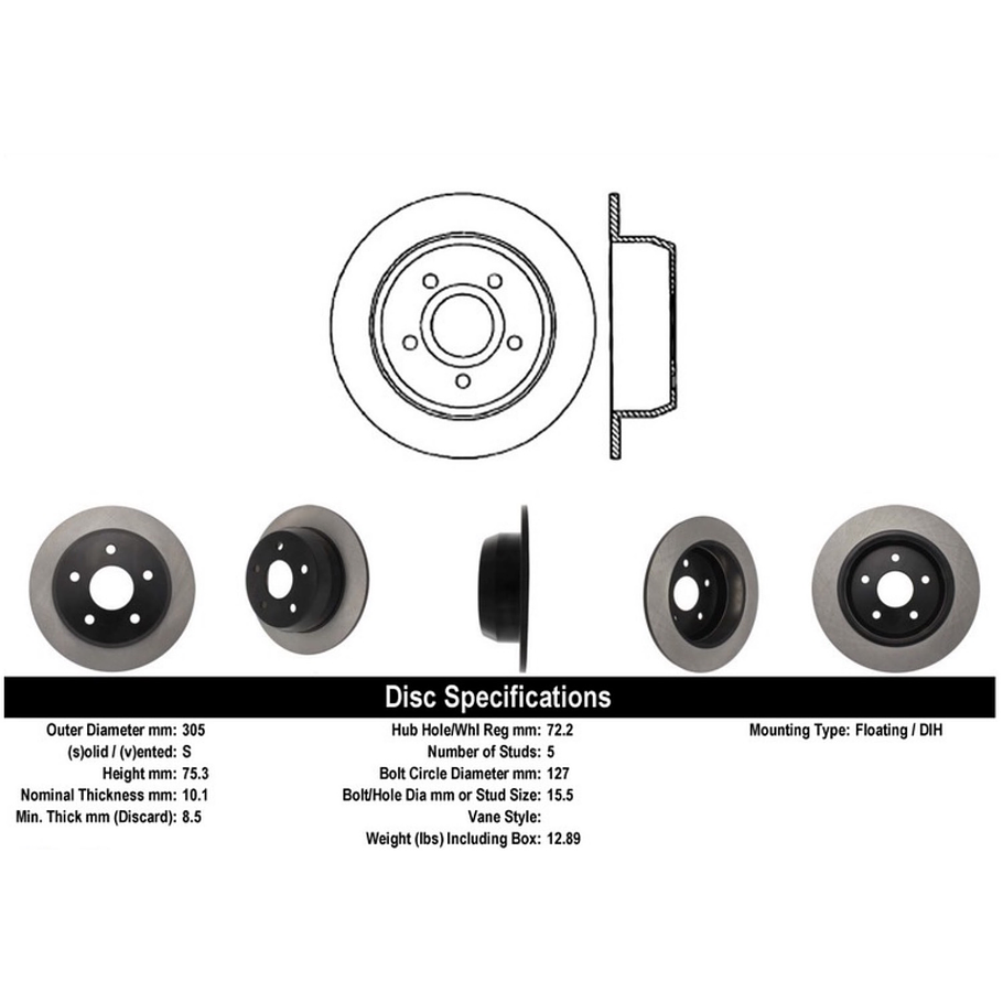 Disco Freno POWERSTOP AR8743 1