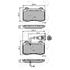 Pastillas Freno Aston Martin DB9 2004-2016 Delantero 3