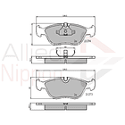 Pastillas Freno Volvo XC70 1998-2000 Delantero 4