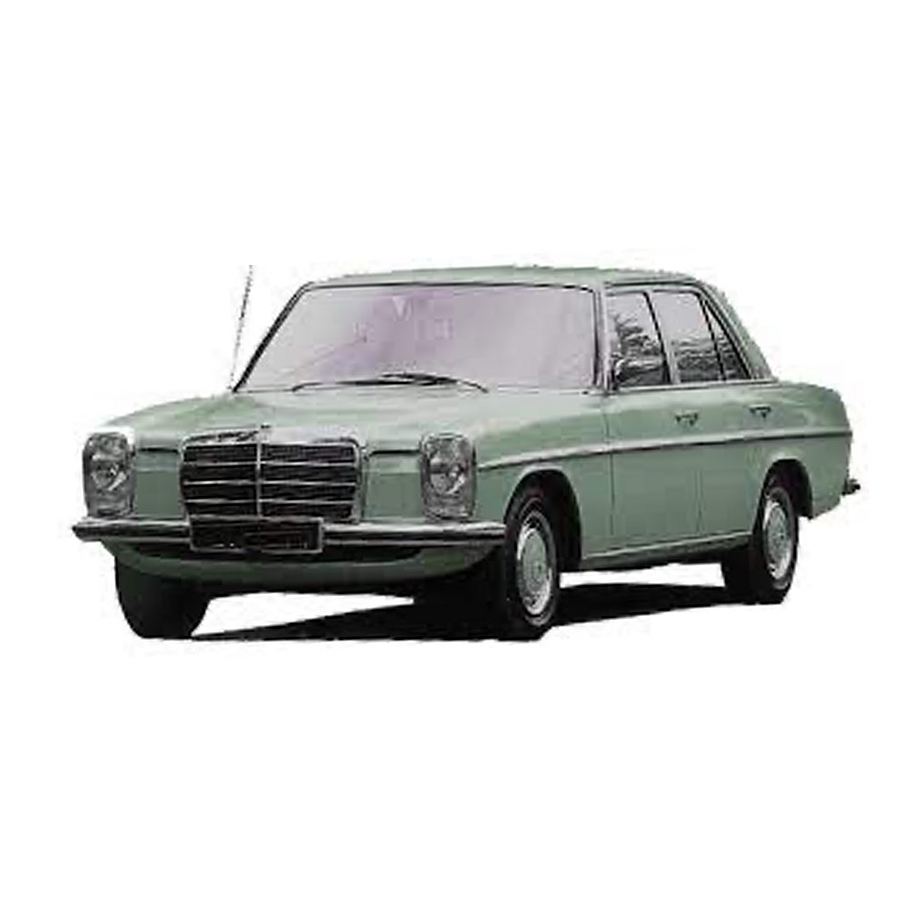 Pastillas Freno Mercedes Benz 200 1968-1976 Delantero 2