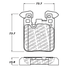 Pastillas Freno BMW 430i 2014-2020 Trasero 4