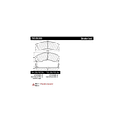 Pastillas Freno Mitsubishi Eclipse 1990-1994 Delantero 2