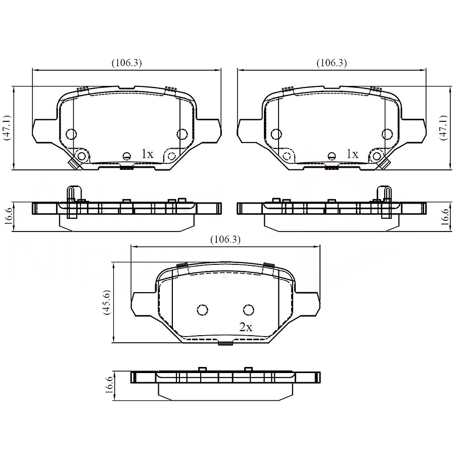 Pastillas Freno COMLINE CBP32436 2