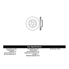 Disco Freno Subaru Outback 2010-2014 Delantero 4