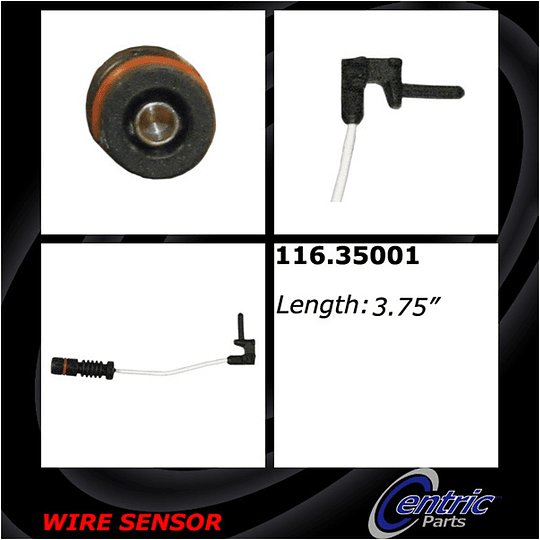 Sensor Desgaste Mercedes Benz 380 1979-1991 Delantero, Trase