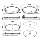 Pastillas Freno ALLIED NIPPON ADB32207 2