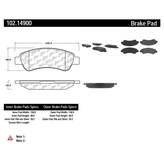 Pastillas Freno Fiat Ducato 2006-2023 Trasero