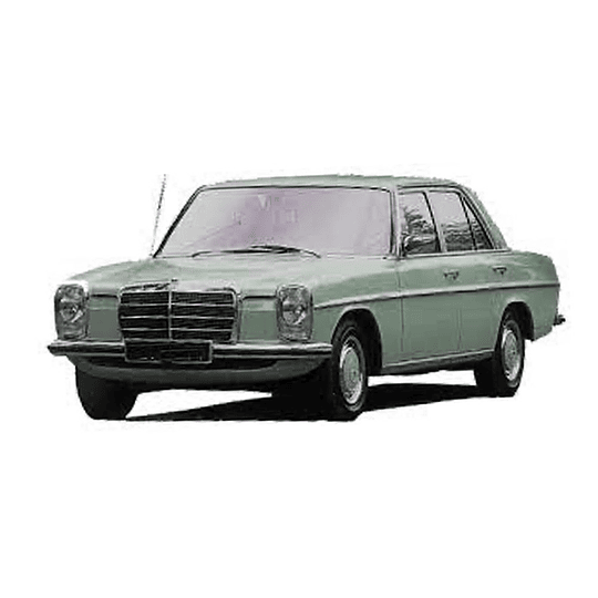 Pastillas Freno Mercedes Benz 240D 1973-1976 Delantero