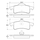 Pastillas Freno Jeep Grand Cherokee 1999-2004 Trasero 4