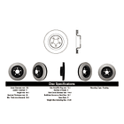 Disco Freno C-TEK 121.63078 1