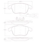 Pastillas Freno ALLIED NIPPON ADB16022 1
