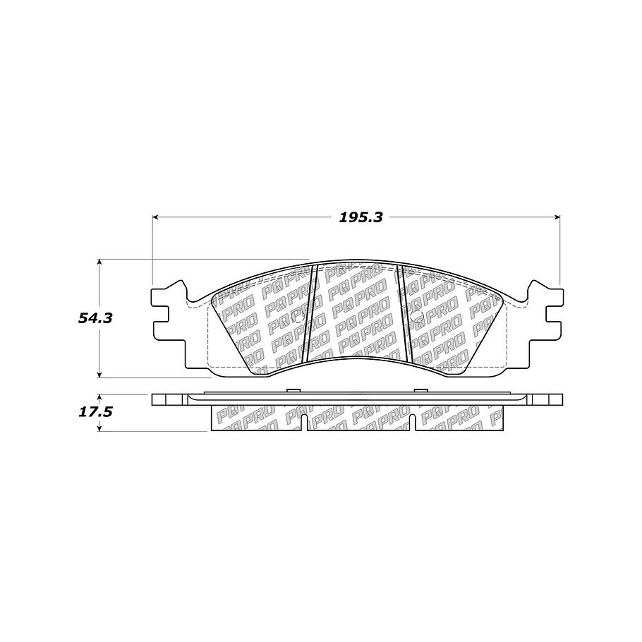 Pastillas Freno PQPRO 500.11580 2