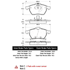 Pastillas Freno POSIQUIET 104.07360 1