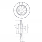 Disco Freno Volkswagen Polo Classic 1994-2003 Delantero 4