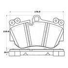 Pastillas Freno Audi R8 2015-2023 Delantero 4