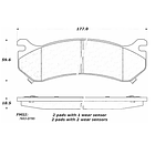 Pastillas Freno Chevrolet Tahoe 2000-2006 Delantero, Trasero 4