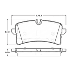 Pastillas Freno POSIQUIET 104.17800 1