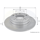 Disco Freno COMLINE ADC1706 2