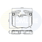 Pastillas Freno BMW 530i 2017-2023 Delantero 3