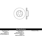 Disco Freno Mercedes Benz E350 CDI 2010-2016 Delantero 3