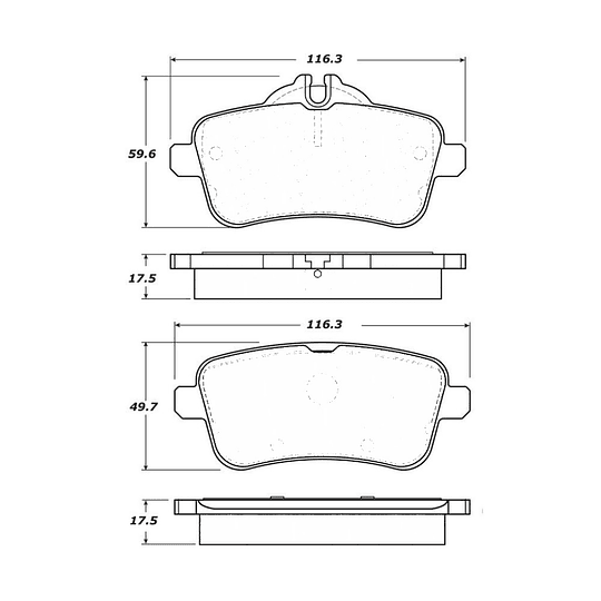 Pastillas Freno PQPRO 500.16302