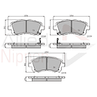 Pastillas Freno ALLIED NIPPON ADB3722 2