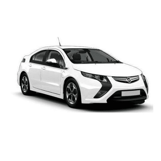 Pastillas Freno Opel Ampera 2010-2015 Trasero