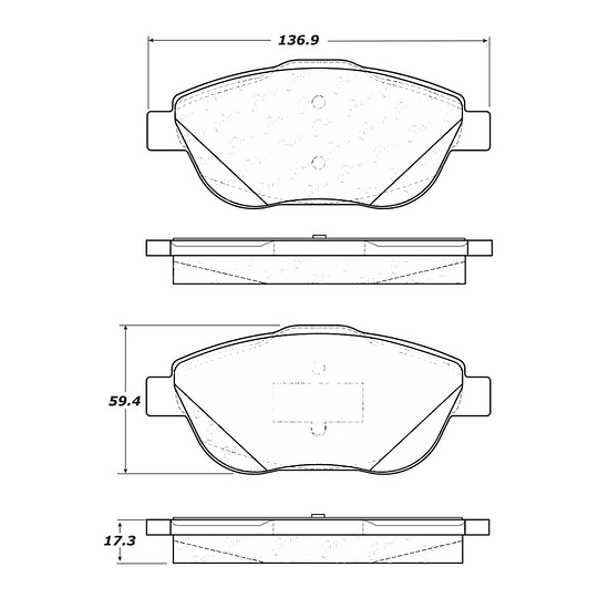 Pastillas Freno COMLINE CBP02027