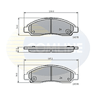 Pastillas Freno COMLINE CBP31573 2
