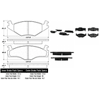 Pastillas Freno C-TEK 102.02800 1