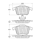 Pastillas Freno PQPRO 500.09800 1