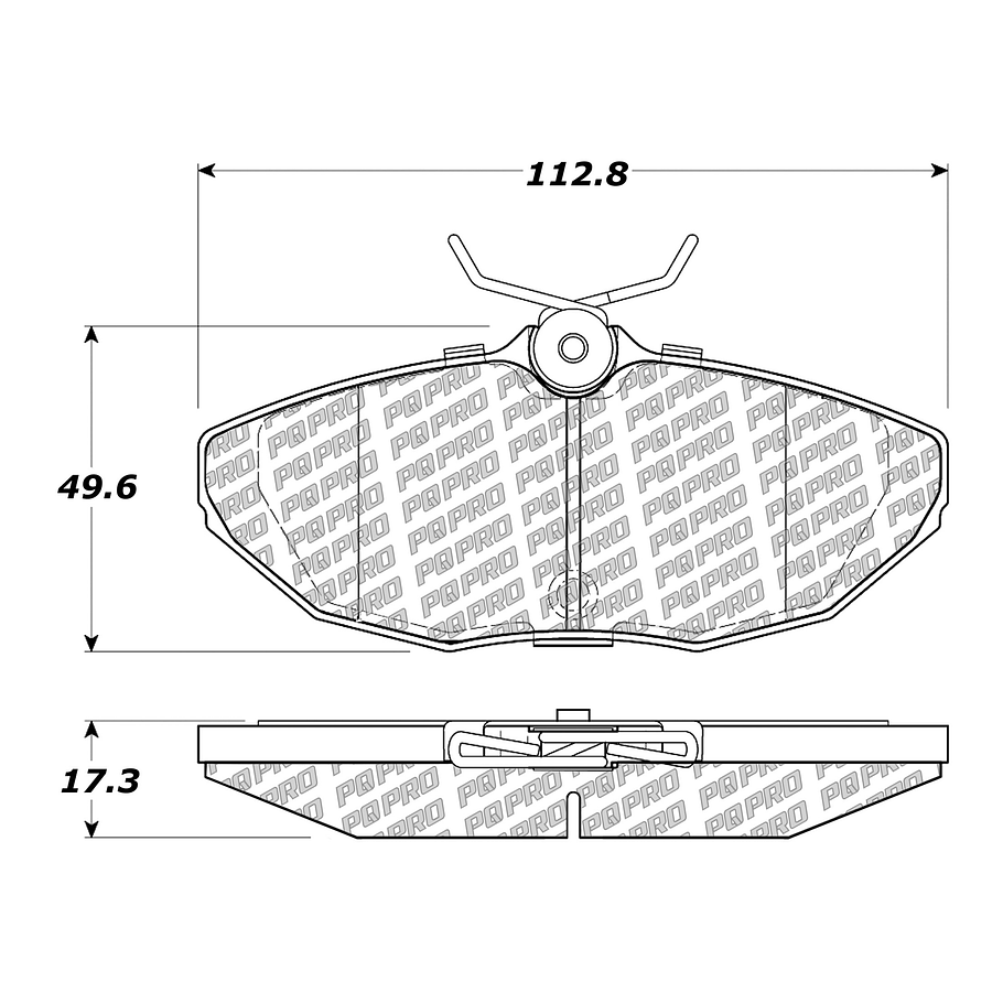 Pastillas Freno PQPRO 500.09440 1