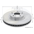 Disco Freno COMLINE ADC0575V 4