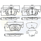 Pastillas Freno Ford Fusion 2013-2020 Trasero 4