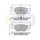 Pastillas Freno COMLINE CBP0719 1