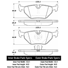 Pastillas Freno BMW 320i 1990-2000 Trasero 2
