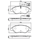 Pastillas Freno Fiat Stilo 2001-2010 Delantero 4
