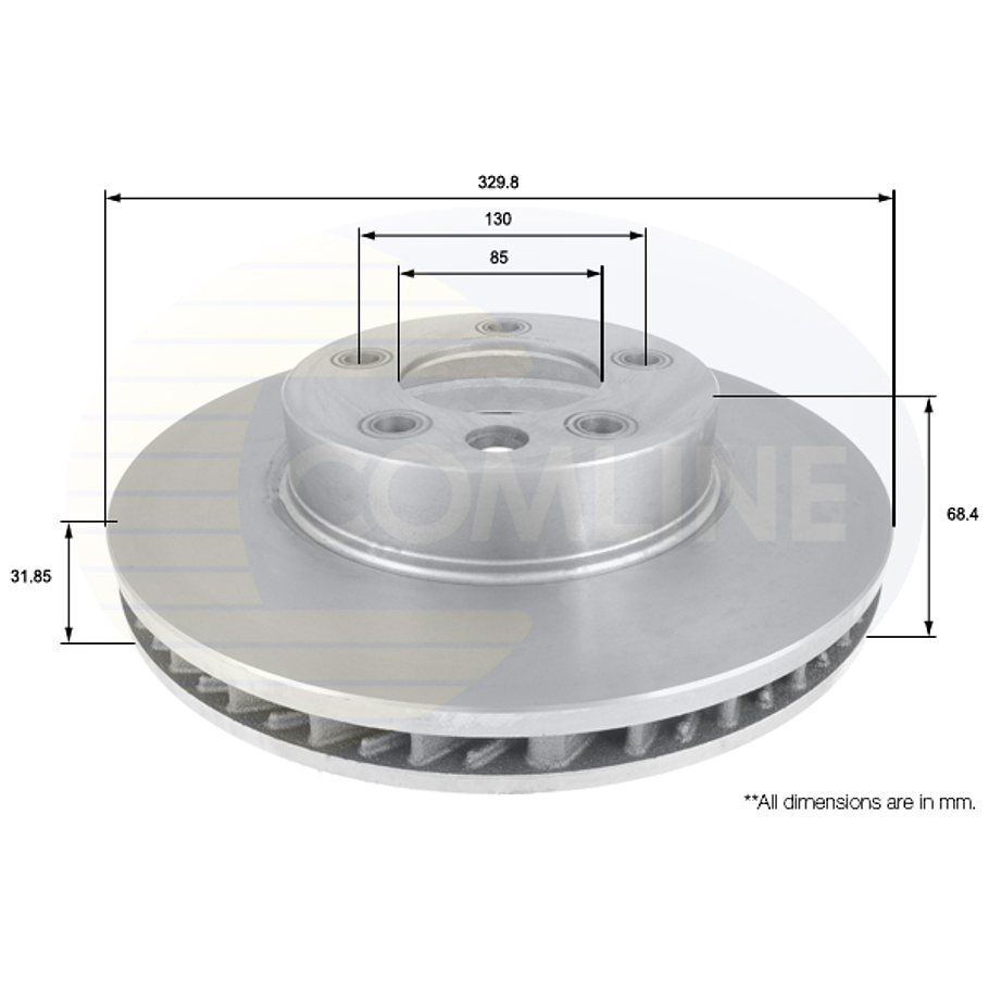 Disco Freno COMLINE ADC1458V 4