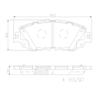 Pastillas Freno Lexus ES350 2019-2023 Delantero 4