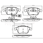Pastillas Freno Volkswagen Passat 2010-2015 Delantero 4