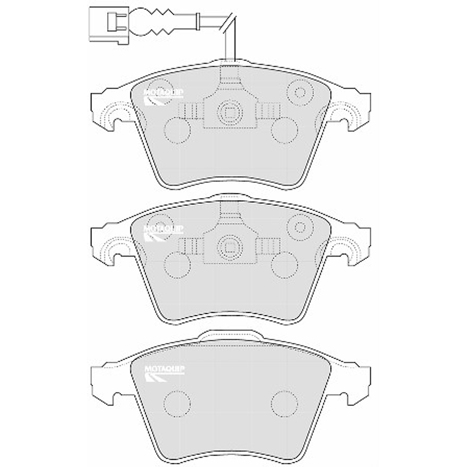 Pastillas Freno Volkswagen Kombi 2016-2023 Delantero 4