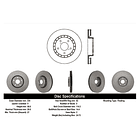 Disco Freno Lexus IS350 2014-2023 Delantero 4