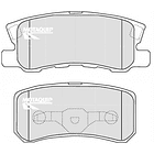 Pastillas Freno Peugeot 4007 2007-2012 Trasero 3