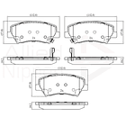 Pastillas Freno Renault Fluence 2009-2020 Delantero 3