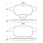 Pastillas Freno Chevrolet Vectra 2002-2008 Delantero 3