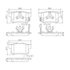 Pastillas Freno Honda Accord 2002-2008 Delantero 4