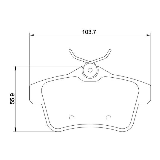 Pastillas Freno DS DS4 2015-2018 Delantero, Trasero