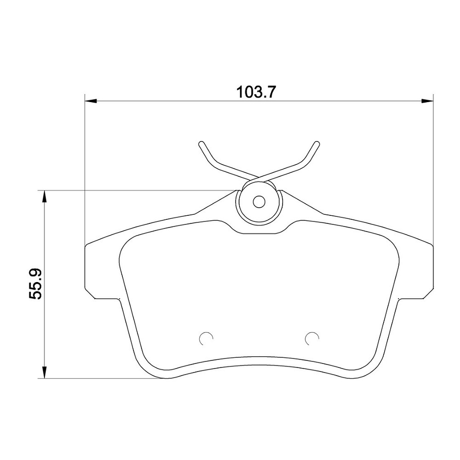 Pastillas Freno DS DS4 2015-2018 Delantero, Trasero 2