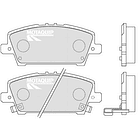 Pastillas Freno MOTAQUIP LVXL1295 1